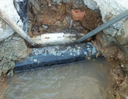 绥化市测漏水之水管漏水